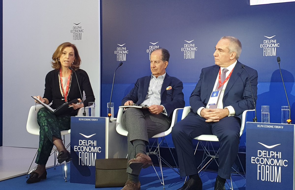 Entrepreneurship, Growth, Innovation.
Breakout Session! 🔝

I have no doubt that the level of success is due to Lyda‘s Modiano moderation.
---
#delphi_forum #Entrepreneurship #delphieconomicforum #innovation #Growth