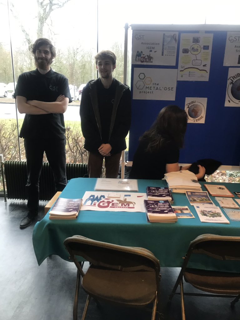 L’équipe iGEM Orléans vous attend au JPO de l’UFR COST Sciences et Techniques <a href="/Univ_Orleans/">Université d'Orléans</a> de 9h à 17h30.