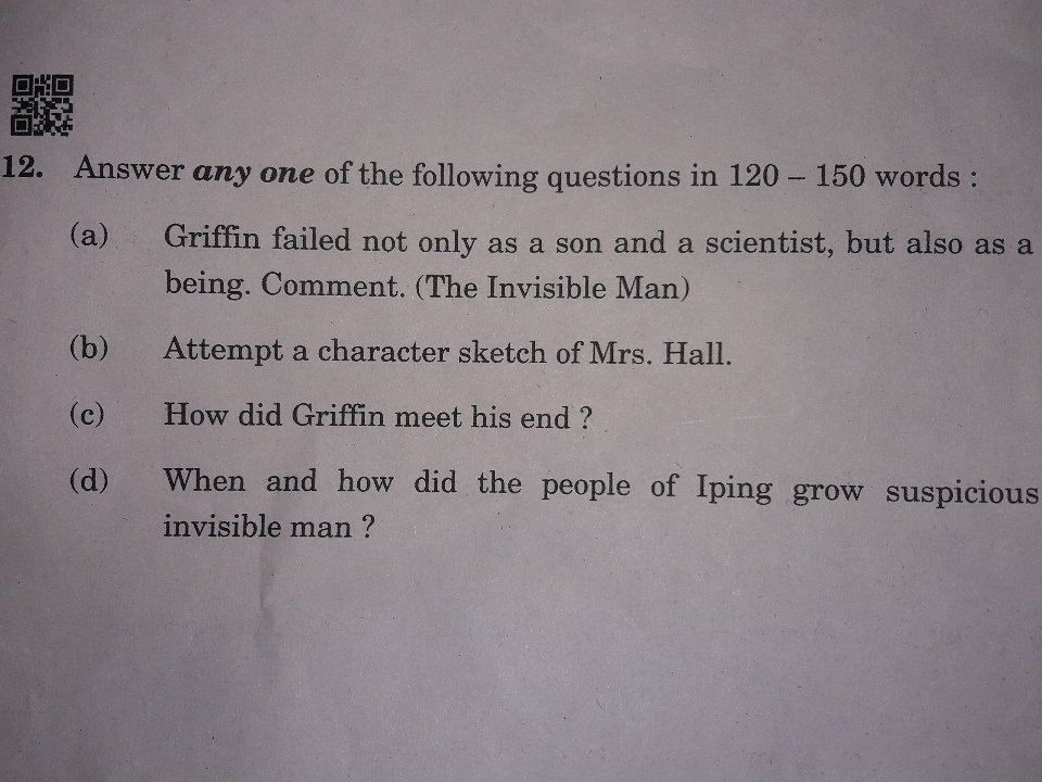AnkitLalsingh2's tweet photo. @cbseindia29 
@HRDMinistry 
There was a misprint in almost all sets of #cbse English core paper,(Q.11 and 12) which wasted almost 10 min of every student.
An extra nobel question was out of syllabus.
We need +6 grace marks. https://t.co/vYYMQ7fcvN