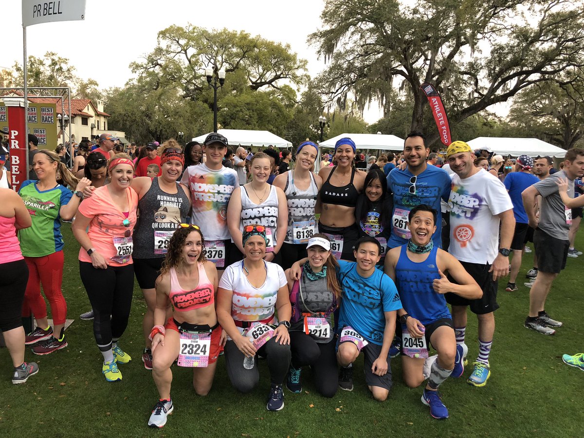 Nov_Project_ORL's tweet photo. good morning, it’s #raceday! y’all good? stay strong and stay fierce, tribe! #raceeverything #BDRhalf #BDR10k #orlandostrong https://t.co/Ecno6H3Qtl