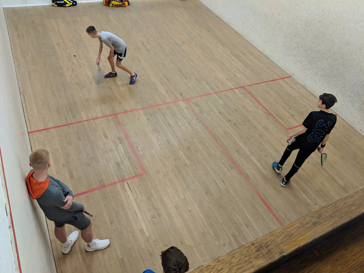 LymmSquash's tweet photo. Brilliant to be visited by @305SQUASH at our Academy session this morning. A great supporter of junior squash development! Thank you! https://t.co/iTBrb0Y8x2