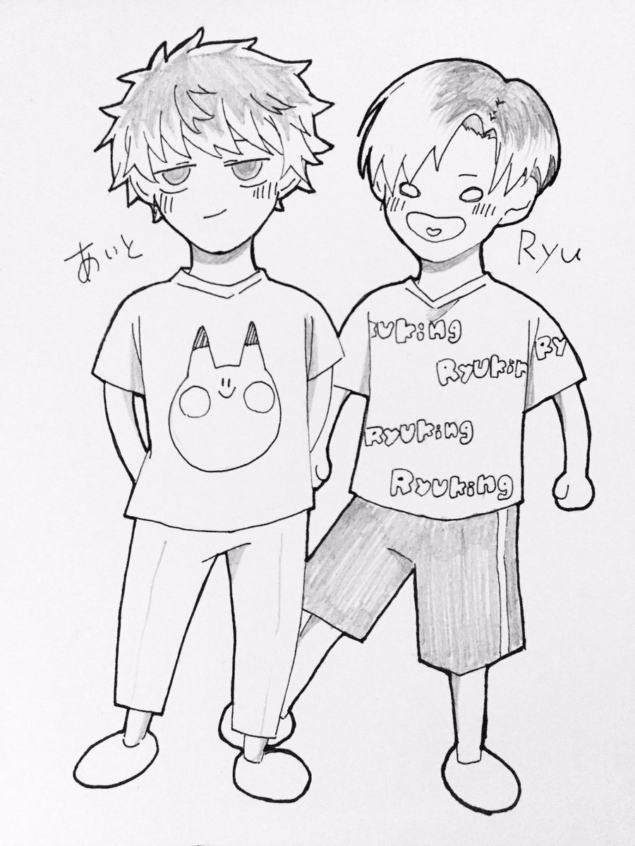 OBA_NRui's tweet photo. #トマチー #TOMATOCHEESE 

@TmTCheeeeSE 
@Aito_72namasute 
@___RYUPON___ 

あいとさん！フォロバありがとうございます🍅🧀🍅🧀🍅🧀
ピカチュウ大好き星人のあいとさん、天然歌うまRYUくん、二人とも好きです💗💗これからも頑張ってください💪💪💪
あとの2人は明日描きます✏️ https://t.co/RTATBgouZa