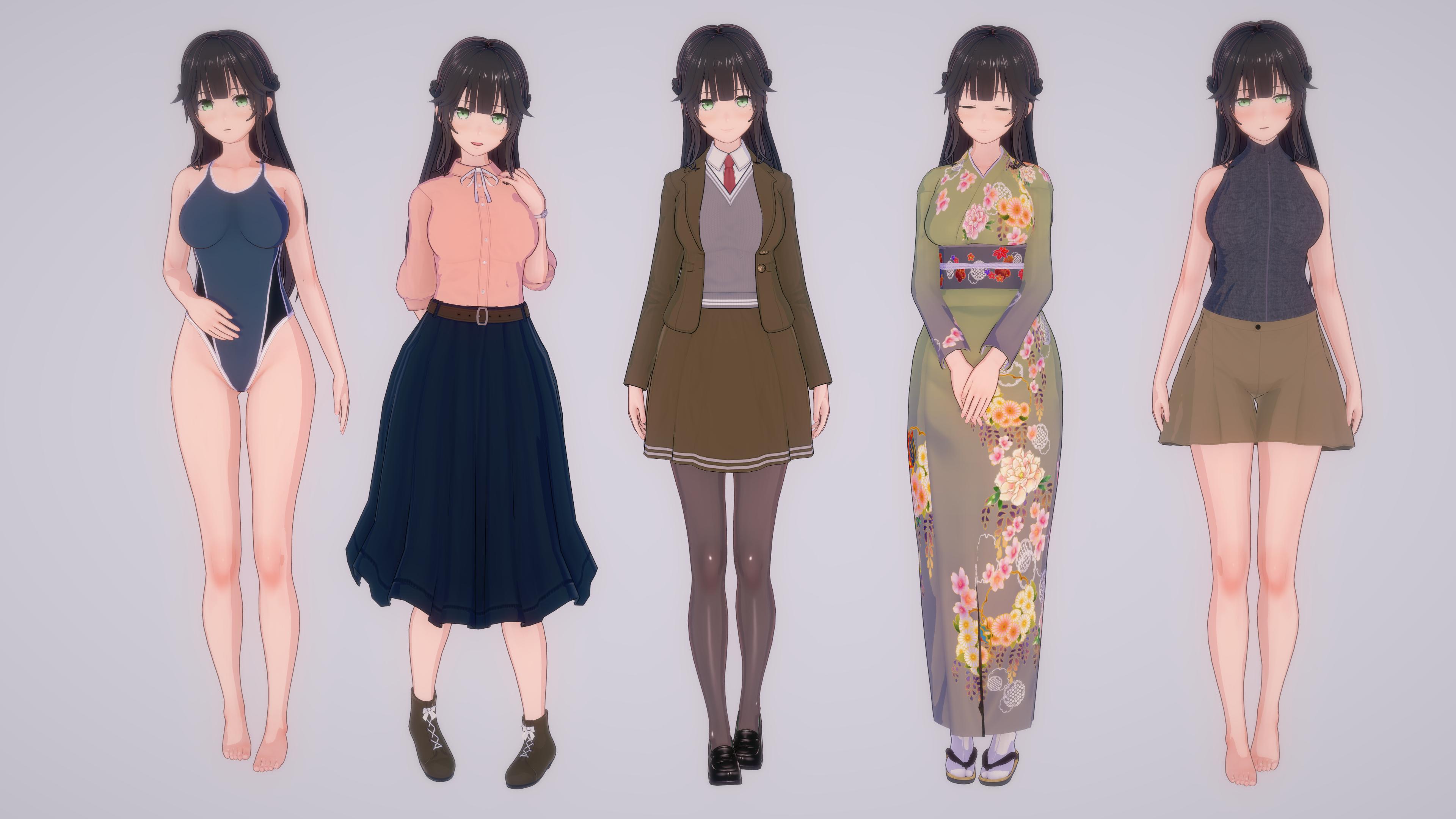 Sekka 大和撫子の奏さんをリメイク 割と初期に作ったキャラですがお気に入りです 2枚目は公式からsdをお借りしています ドライブに置いてます コイカツ T Co uk3izvok Twitter