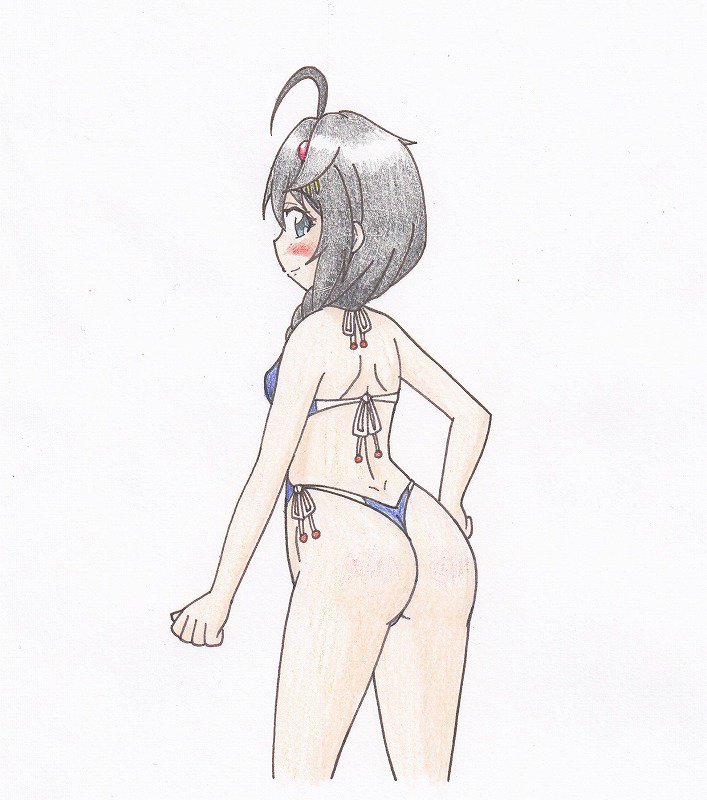 #艦これ
#時雨
白露型駆逐艦の中で
時雨が一番尻がデカい
(個人の妄想です) 