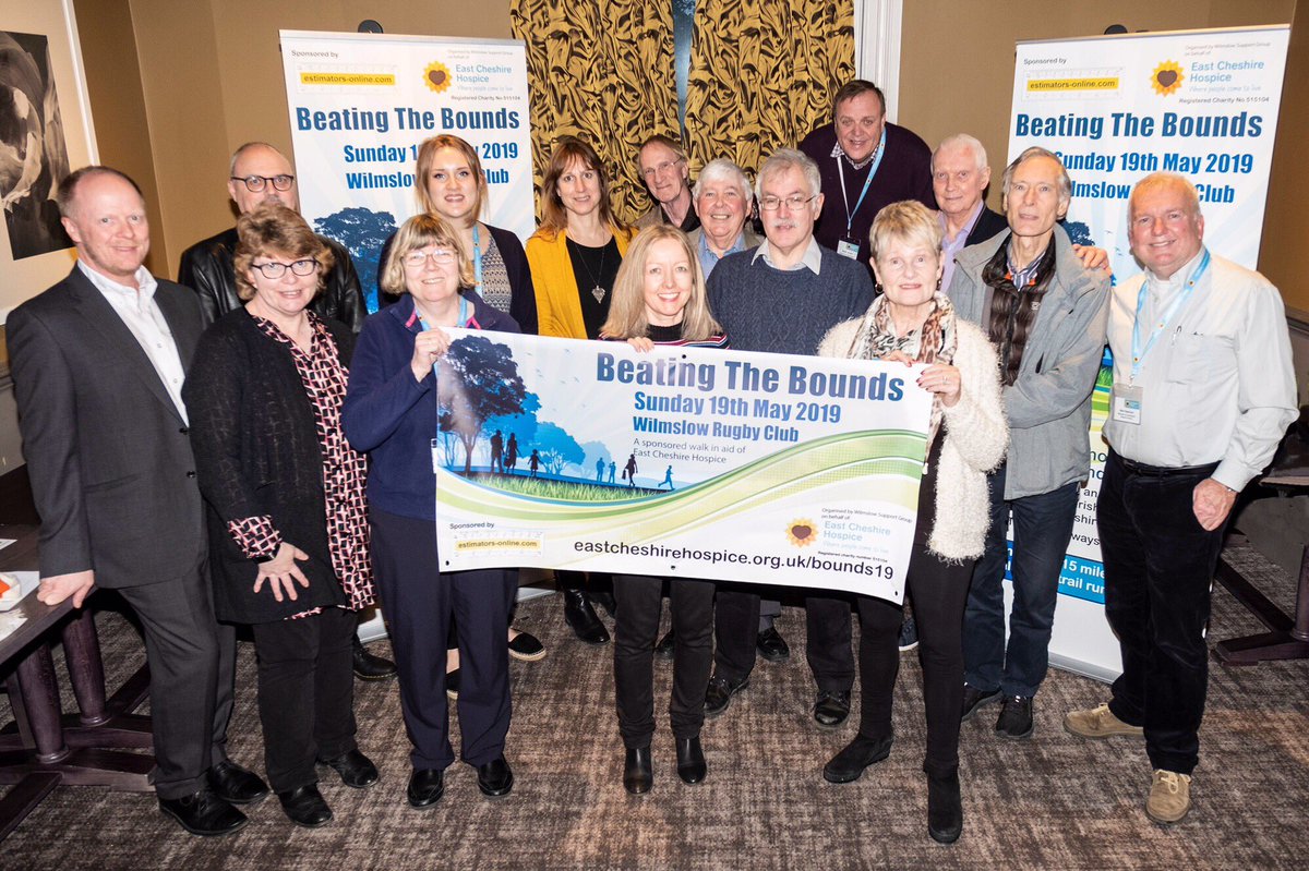 Join us for Beat The Bounds, a boundary walk around #Wilmslow on May 19th. Eastcheshirehospice.org.uk/bounds19 for more info.