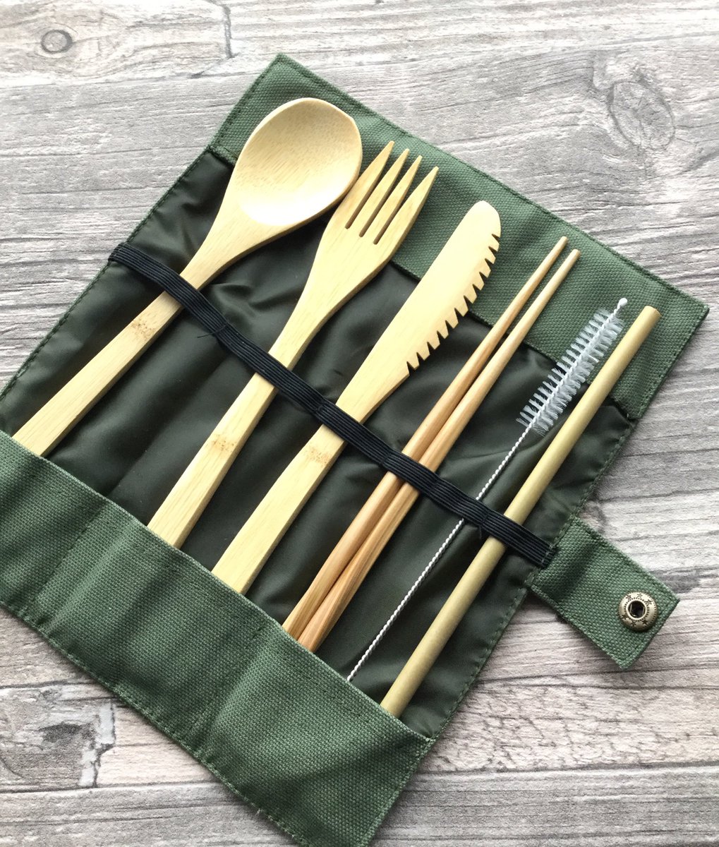 Excited to share this item from my shop: Zero waste Travel Cutlery set #zerowaste #plasticfree #zerowastegift etsy.me/2EG6Lm3