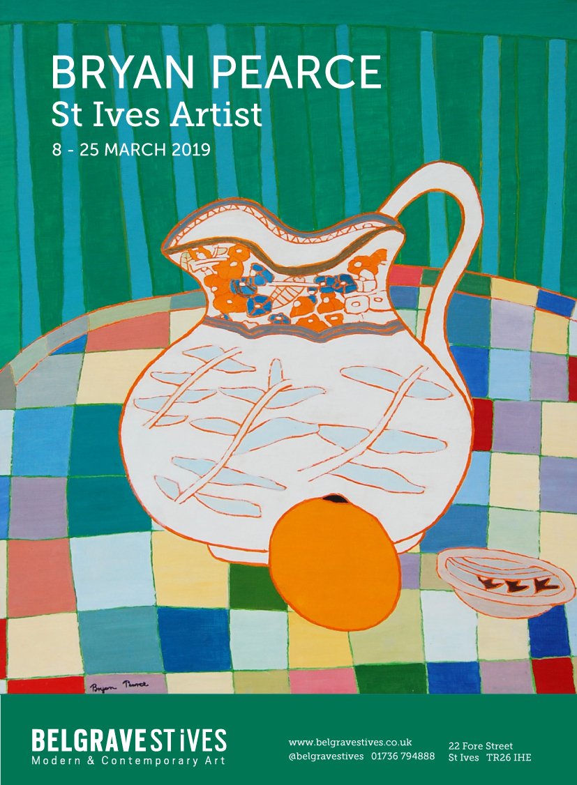 belgravestives's tweet photo. NEXT WEEK: BRYAN PEARCE St ives artist 8-25 MAR 2019. An exhibition of #OilPainting #Drawing and #Prints by #BryanPearce, who attended the #StIves School of Painting in the 1950s, led by Leonard Fuller. Often paired with earlier local Naive artist, #AlfredWallis. #OutsiderArtists https://t.co/8l7WBkogNa