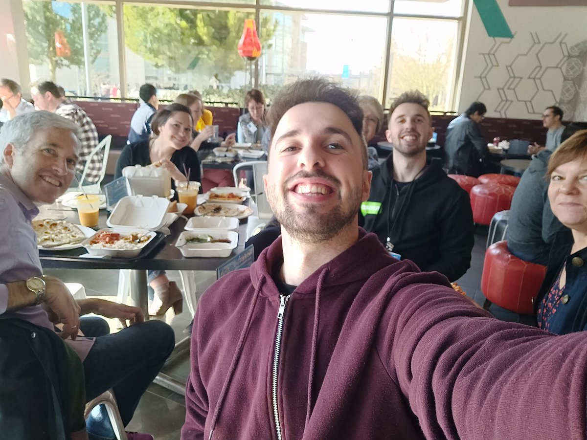 mmarioherraez's tweet photo. Great day yesterday at the @MicrosoftEDU campus. We even had time to try Indian food for the first time!
Thanks @mtholfsen for the recommendation!

#MIETribe
#mieexpert
#MicrosoftEdu https://t.co/B5HzGlGIpX