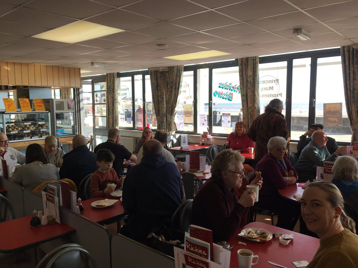 Fantastic turn out at today's Armed Forces and Veterans breakfast club at Richie's cafe bar. Best turn out since the club formed 18 months ago. Look forward to seeing everyone, and new members next month.