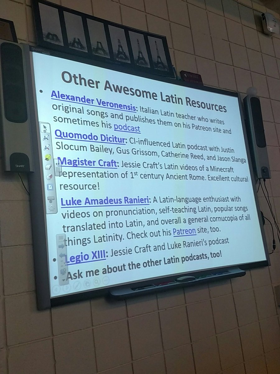 SlocumBeth's tweet photo. CI resources for #latin #leadwithlanguages #nysachat @magisterb480 rocks #WNYFLEC19 https://t.co/eZjTMfusZj