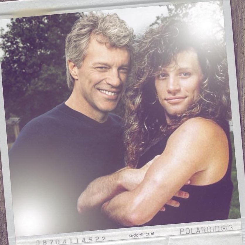 Jenne811's tweet photo. "Don't get too comfortable with who you are at any given time - you may miss the opportunity to become who you want to be." -Jon Bon Jovi 🎙🎶 Happy 57th birthday 
to this beautiful man! 🎈 🎈 🎈 📸 @photo_time_traveling  (GREAT work!👏) #bonjovi #jonbonjovi #bday #Quotes https://t.co/mokMszXLzk