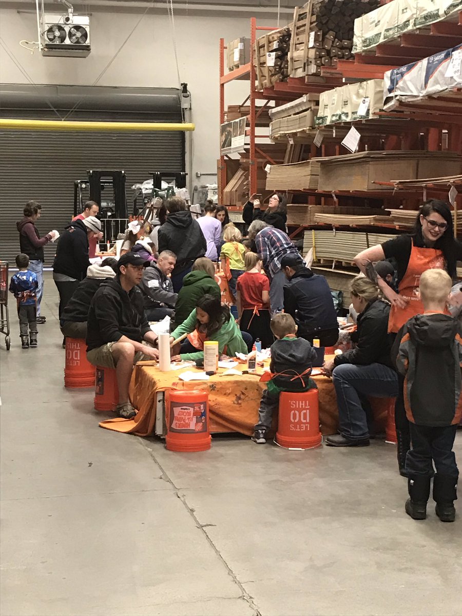 Love that these parents braved the weather to get the kids here today!  C’mon Spring, GET HERE!! #3311WINS