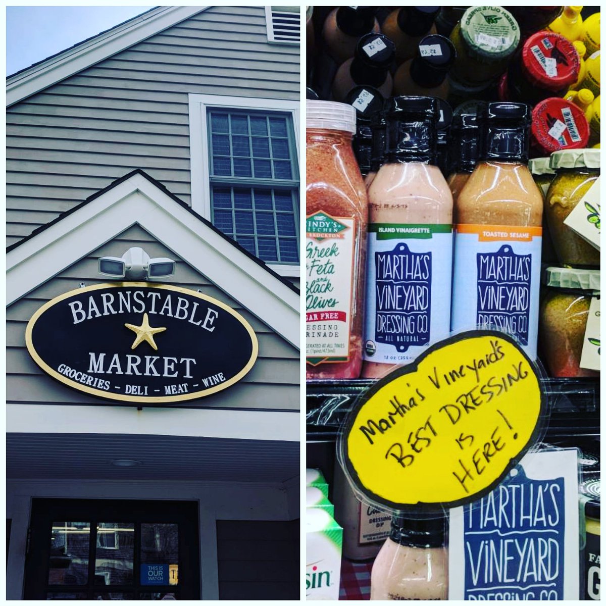 #MarthasVineyard best #dressing - now available at #BarnstableMarket !!