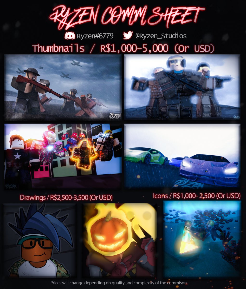 Roblox Gfx Prices