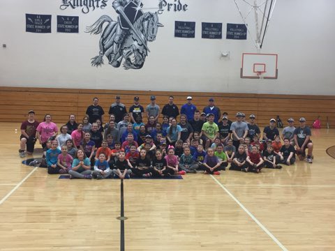 rj3wvu's tweet photo. 2019 youth camp was a Success!
We even had some alumni come back and help.  @DROBdylan @Kyle3Mason https://t.co/mDcC8LgyCn
