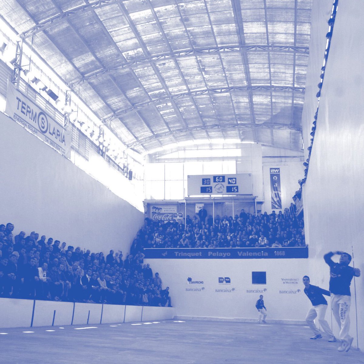 🔵 Trinquet és un videojoc
multilingüe de Pilota Valenciana
en la seua modalitat d’Escala i
Corda per a mòbils i tablets.
[1/4]