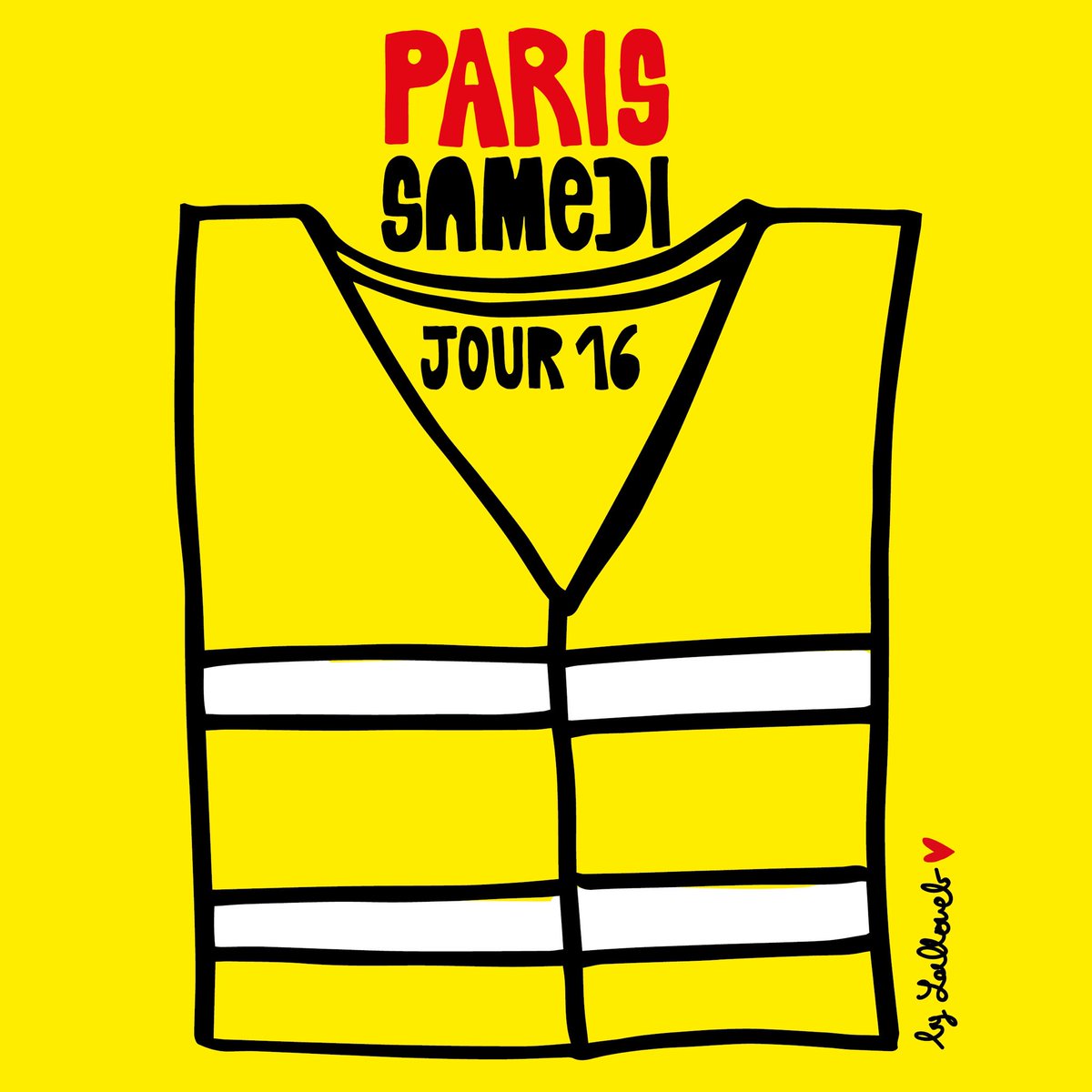 leelloue's tweet photo. { Seizième séance } À Paris ce samedi... et on reste calme ! 😅🙈 Bon we les amis 💘 #GilletsJaunes #Paris https://t.co/hsQk208akC