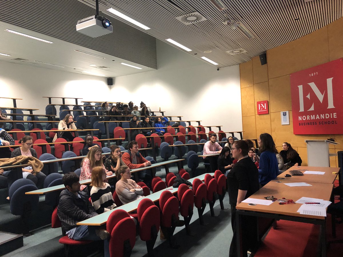 On redémarre notre marathon #DemoCampus, avec cette fois-ci les lycéens <a href="/edresup/">Edresup_LH</a> !
60 lycéens sont venus à la rencontre de 25 étudiants <a href="/EMNormandie/">EM Normandie Business School</a> et engagés <a href="/AfevNormandie/">Afev Normandie</a> pour l’après-midi.
Au programme : ateliers d’échanges et découverte des parcours de nos étudiants !