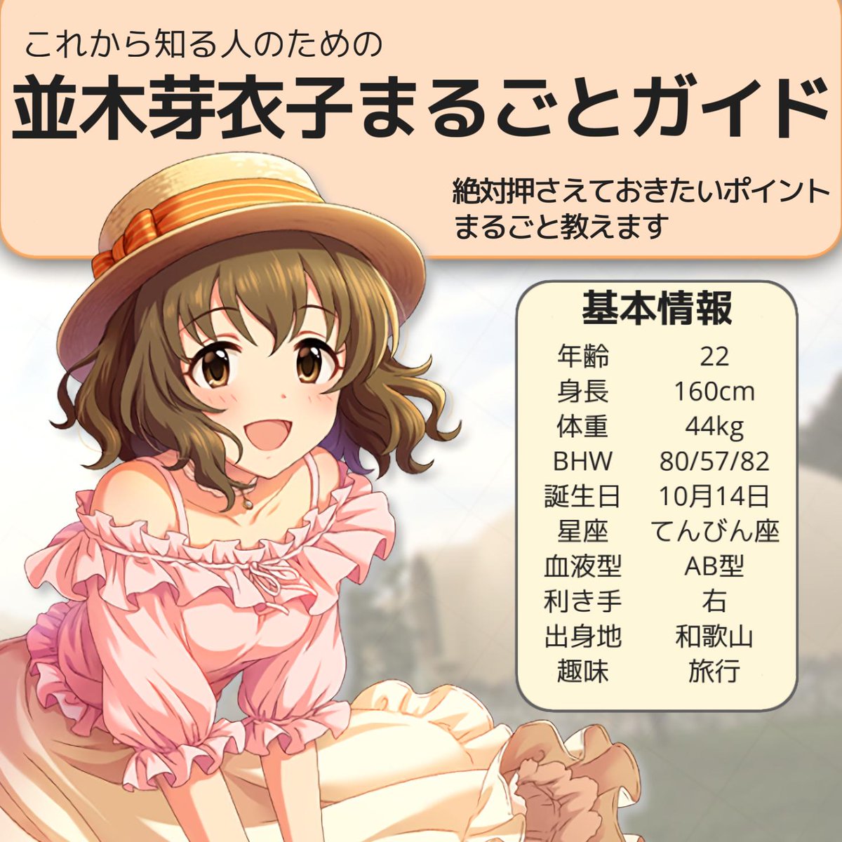 ごすけ 並木芽衣子さん フェス期間にssr引いたけど どんなアイドル っていうプロデューサーもいらっしゃるかと思いますので これを機に知っていただければ 芽衣子さんをどうぞよろしくお願いします 第2回みんなのダイマ拡散会 並木 ごすけ 並木芽衣子さん フェス期間にssr引いたけど どんなアイドル っていうプロデューサーもいらっしゃるかと思いますので これを機に知っていただければ 芽衣子さんをどうぞよろしくお願いします 第2回みんなのダイマ拡散会 並木