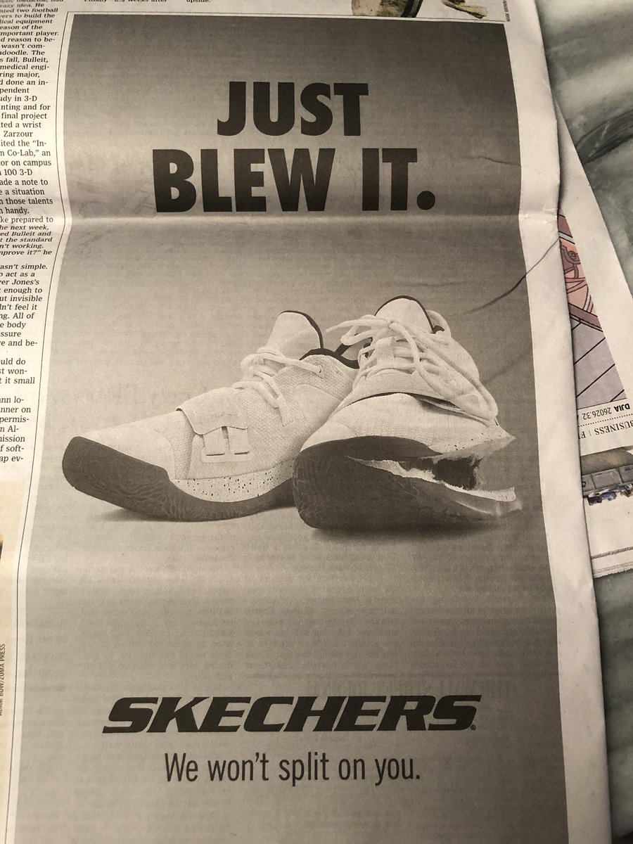 skechers just blew it