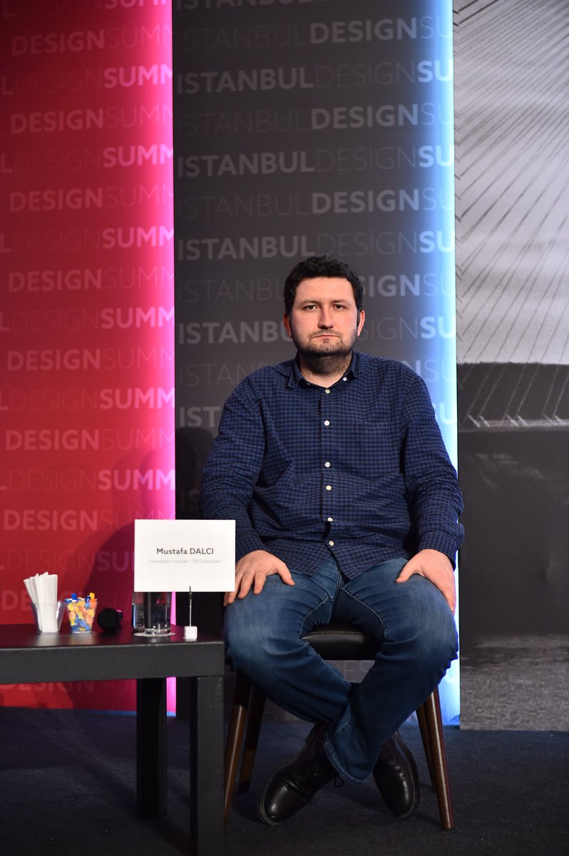 Userspots, Kurucu / UX Danışmanı, Mustafa DALCI Scaling Design konulu panel de konuşmasını gerçekleştiriyor. #istdesigncity #unescocityofdesign
