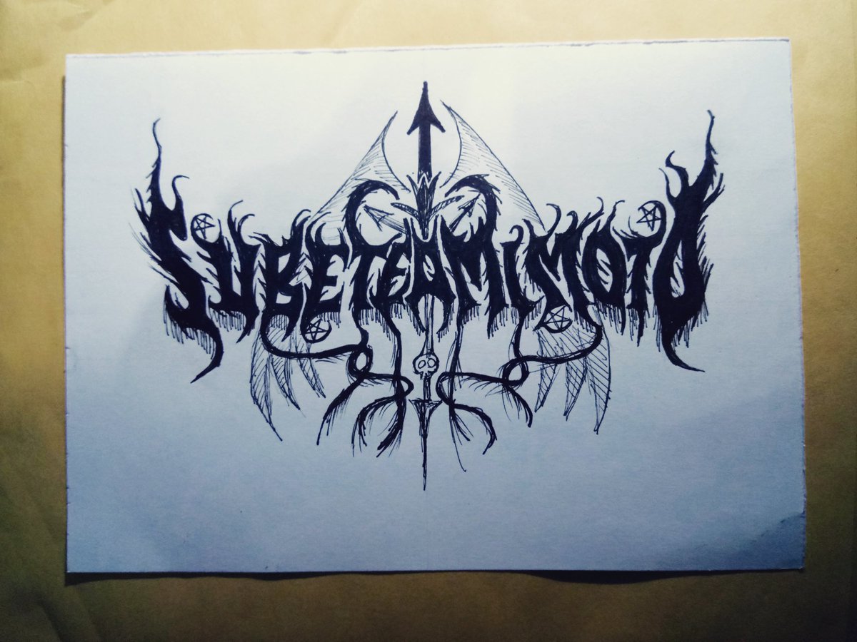 Sketching Logos with some humor.
#artwork #sketch #doodle #wip #muerte #death #metal #heavymetal #thrashmetal #deathmetal #blackmetal #doommetal #deathgrind #oldschool #underground #logo #logos #logotipos #blackmetallogo #deathmetallogo #lordsofchaos