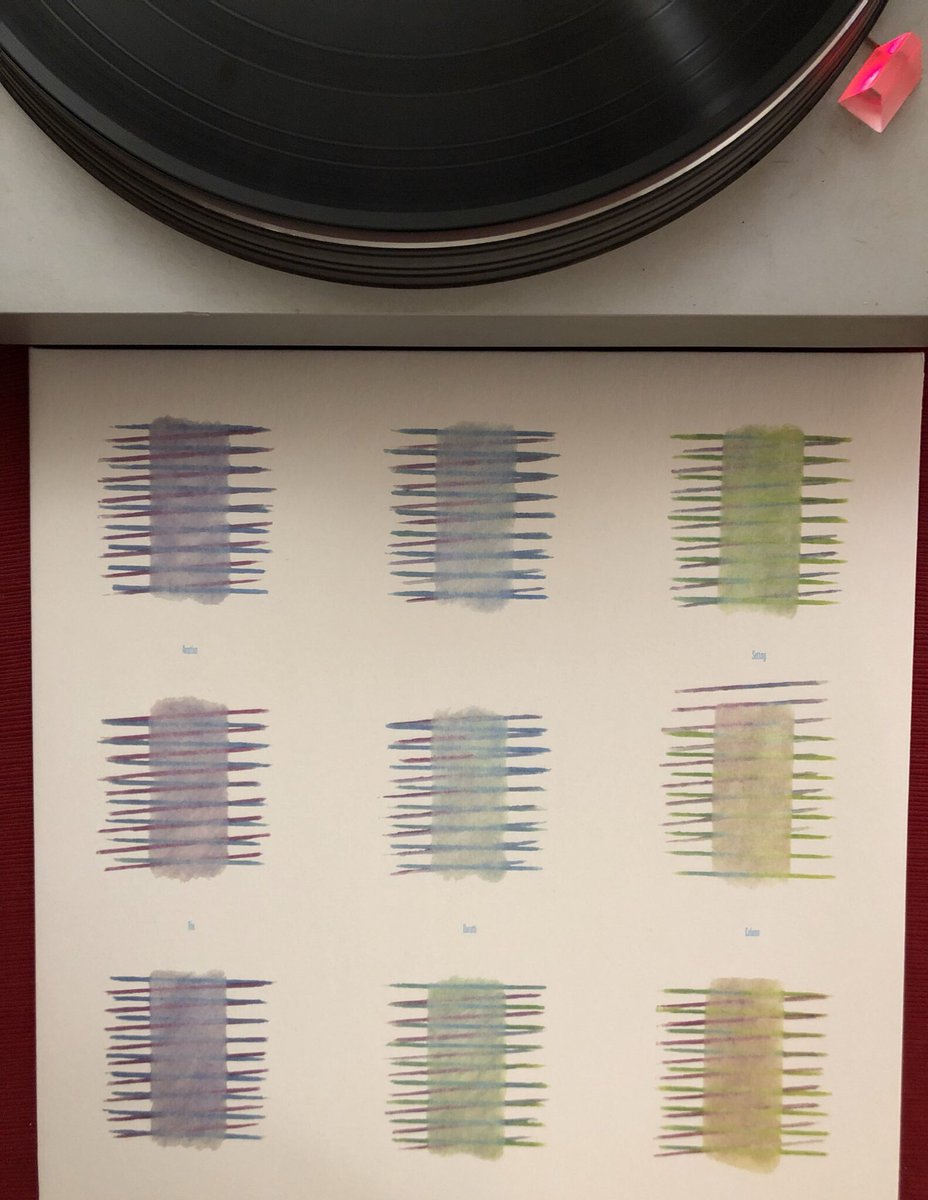 Quiet morning with The Durutti Column. A perfect Saturday morning. #np #TheDuruttiColumn #Vinyl #FACT74