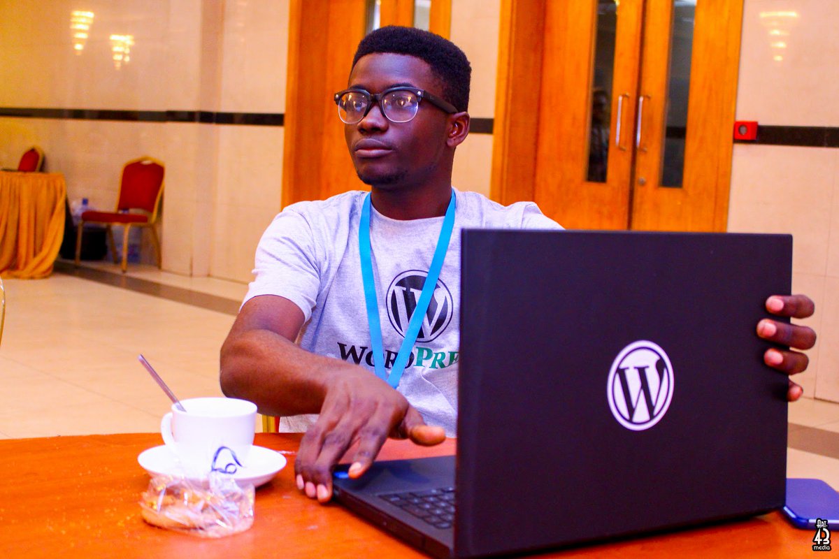 WordCampLagos's tweet image. Want to help capture the moments at WordCamp Lagos 2019? Request to be a Photographer. It&apos;s a great way of getting to know the community and it&apos;s fun! #WCLOS 

@AnthonyMcGreat spotted repping #WordPress at WCLAGOS2018

Register interest here: 👉🏾 2019.lagos.wordcamp.org/2019/01/15/cal…