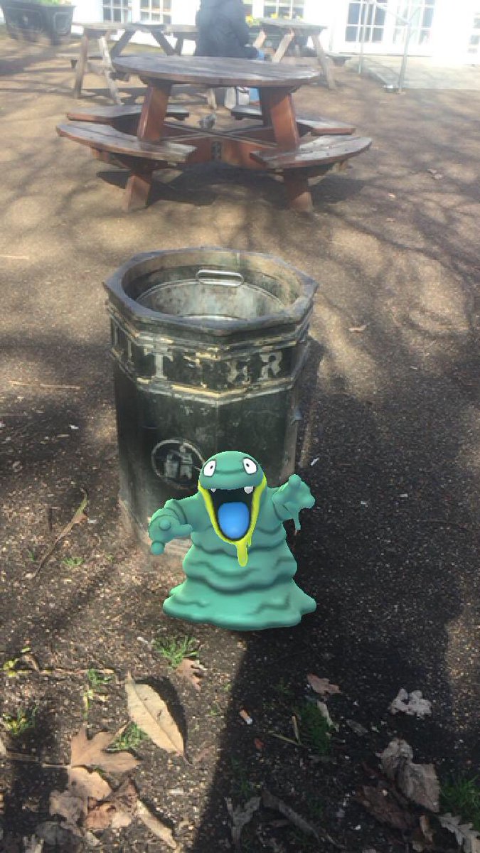 RayAeternum's tweet image. #AlolanGrimer #Grimer #Greenwich #PokemonGo #PokemonGOAR