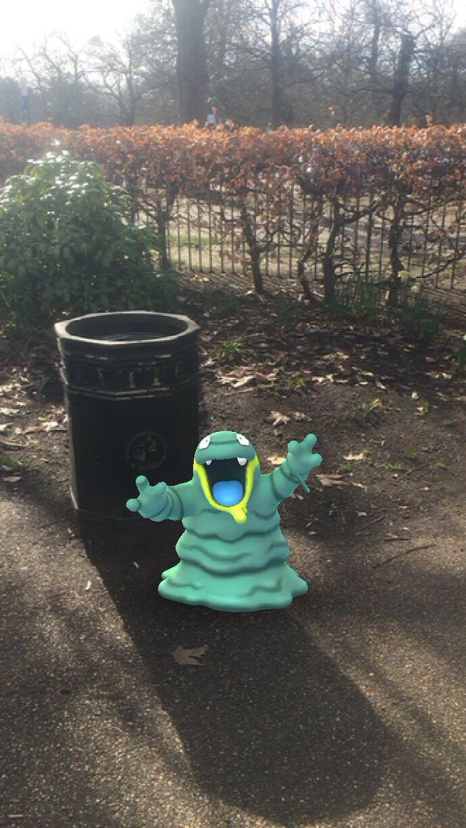 RayAeternum's tweet image. #AlolanGrimer #Grimer #Greenwich #PokemonGo #PokemonGOAR