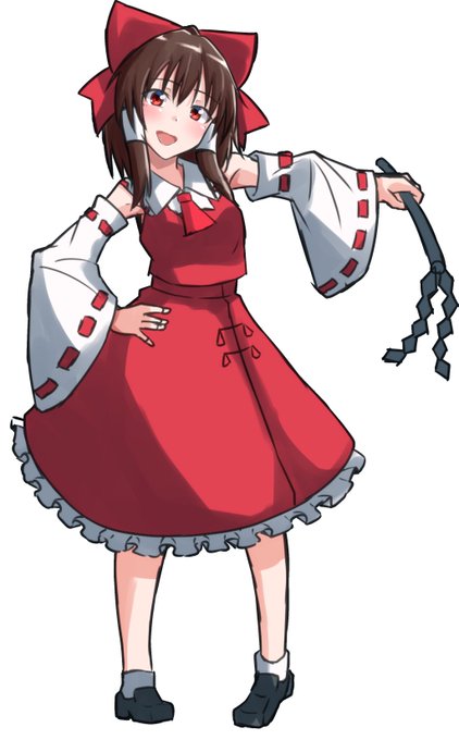 #深夜の真剣お絵描き60分一本勝負 
博麗霊夢 