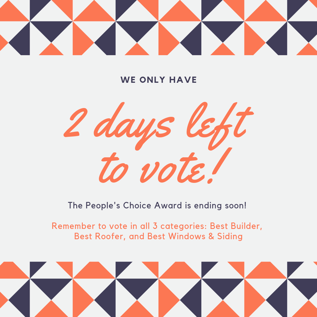 HomeProMI's tweet image. Voting Ends Tomorrow! You can vote at peopleschoicewestmi.com  We're voting even from the Home Show this weekend!