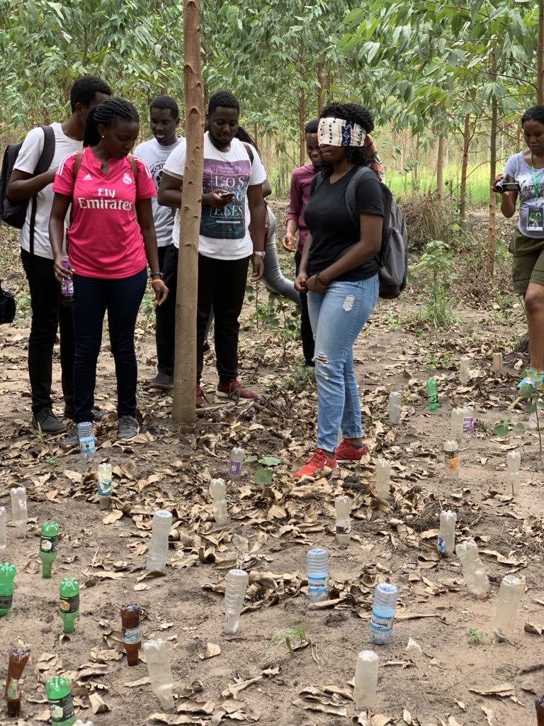 We had a teambuilding and fun session moderated by @AwinoMercy3 
We also used these groups during the #Treeplanting activity😊

#EarthBeatChallenge #GreeningUganda #ClimateChange