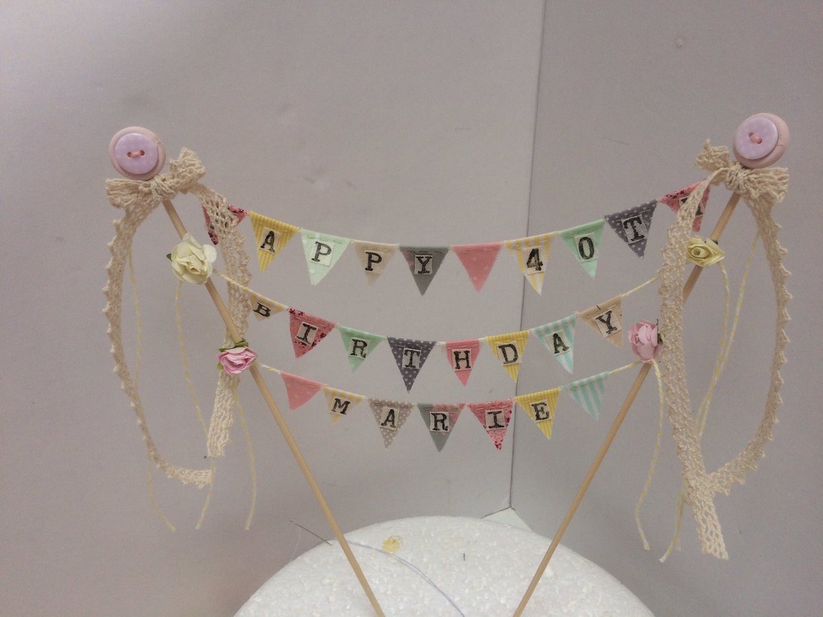 Cake Bunting UK tweet media
