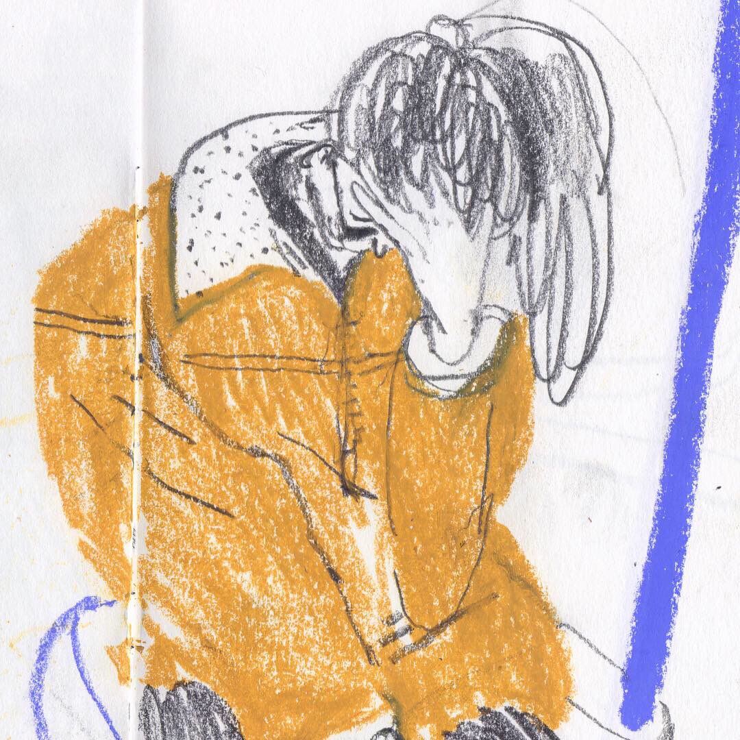 Friday on the Night Tube. #NorthernLine. 🦉🚇😴✏️