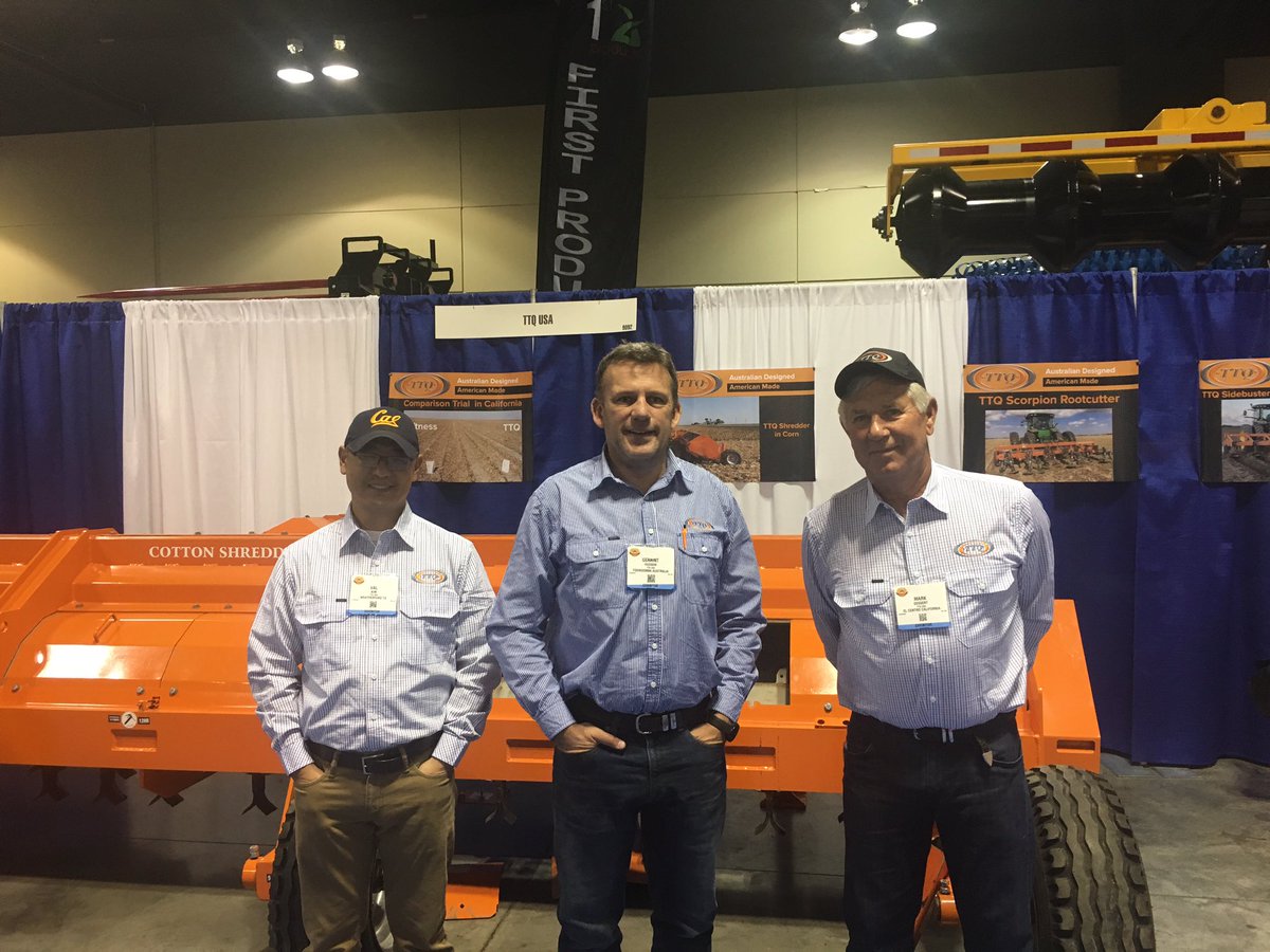TTQAgriculture's tweet photo. Welcome to day 2 of the Mid-South Farm and Gin Show! Booth 9092 to see the best shredder in the US.
Our competitors keep coming to take photos so why don’t you check it out too!
#MSFGS2019 https://t.co/5VdsCc6ZNW