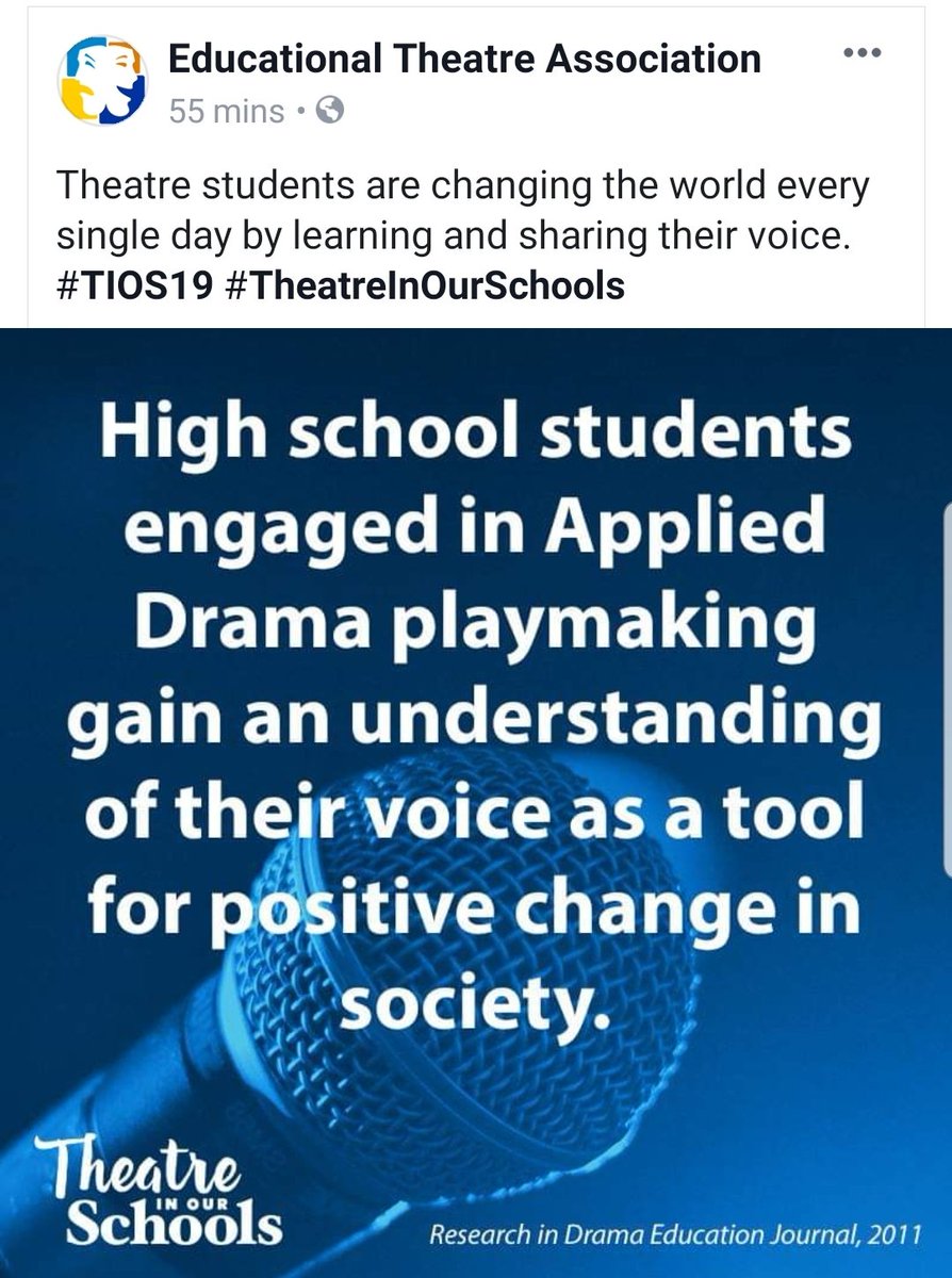 March is about more than being green. It's about theatre and the value it holds for us and our communities. #TIOS19 #stagehawks