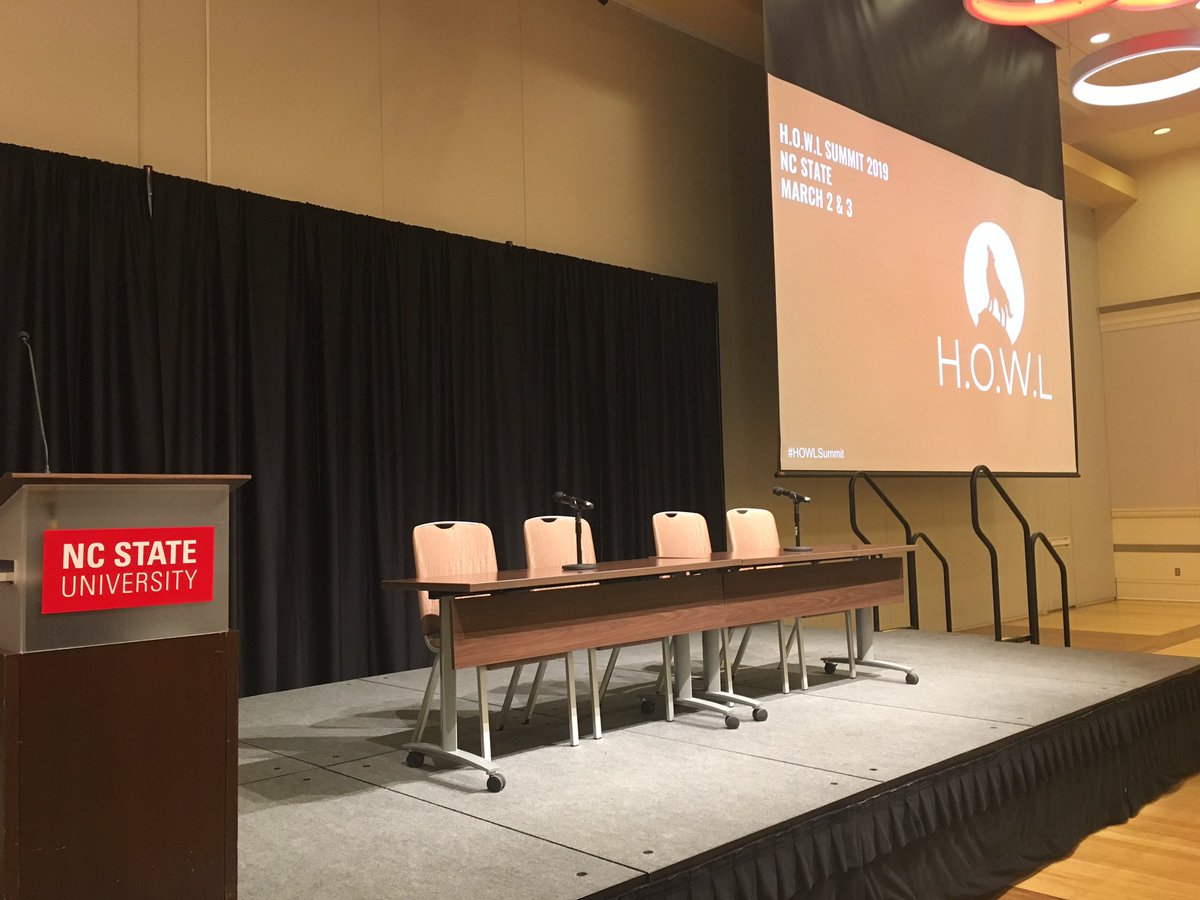 SMTClubNCSU's tweet photo. We are ready to go at the #HOWLSummit
Check in starts in a little over 15 minutes ⏰ https://t.co/k16LjG2HlZ
