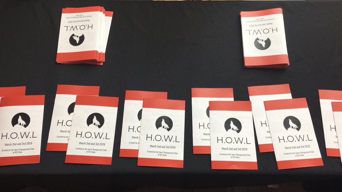 SMTClubNCSU's tweet photo. We are ready to go at the #HOWLSummit
Check in starts in a little over 15 minutes ⏰ https://t.co/k16LjG2HlZ