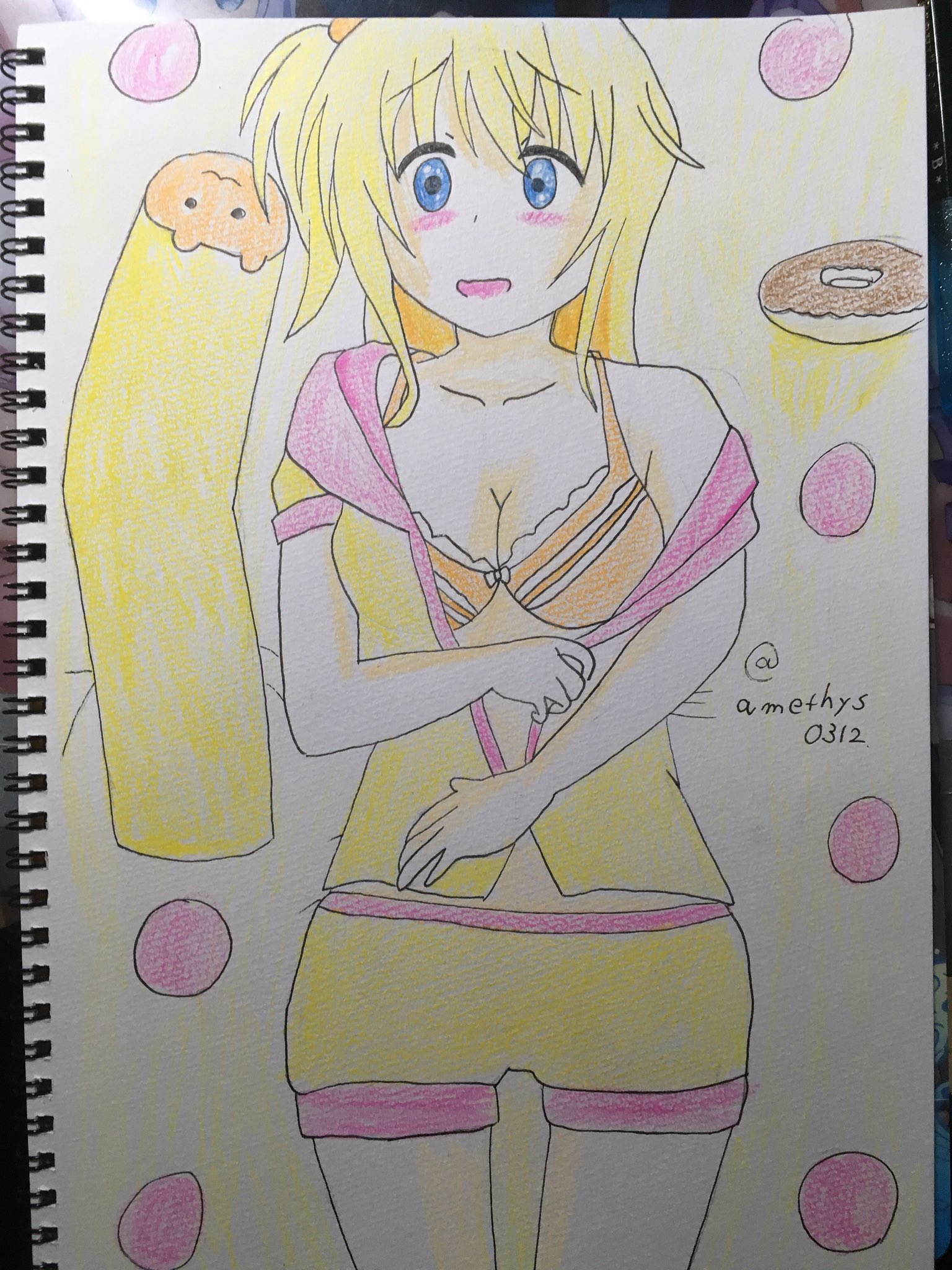 あめしす 恋塚小夢誕生祭19 過去絵だけどおめでとう 好きなキャラです T Co Palwiasxzk Twitter