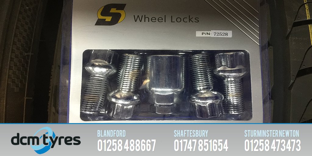 Have you got a set of locking wheel nuts on your vehicle? If you are without you could be at risk of losing your alloy wheels. We can cost effectively fit a set to protect. 

dcmtyres.co.uk/?utm_campaign=… 

#dcmtyres #dcmtyreandautocentres #dorset #wiltshire