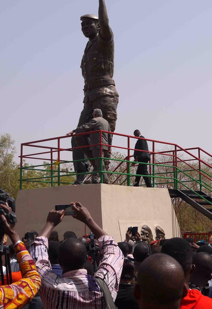 Burkina Faso unveils Thomas Sankara’s majestic statue in Ouagadougou [Photos]