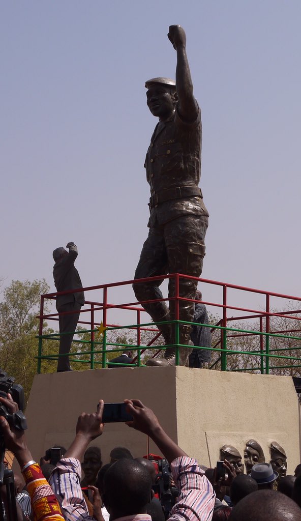 Burkina Faso unveils Thomas Sankara’s majestic statue in Ouagadougou [Photos]