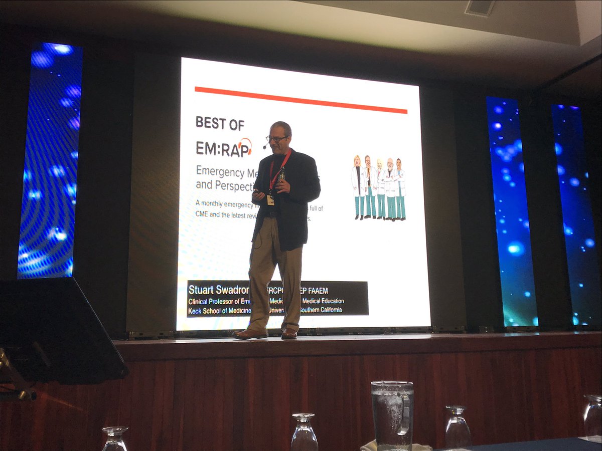 crisrodriguez73's tweet photo. #ConceptosCR The Best of EMRAP/Lo mejor de EMRAP por Dr. Stuart Swadron 🇺🇸 #CaptainCortex #FOAMed #MedEd #Urgencias #EmergencyMedicine #SCACEST #Cardiology @ConceptosCr19 @ASOCOMEm @EMRAPGO @UrgenciaUC https://t.co/tbiV1j9M3d