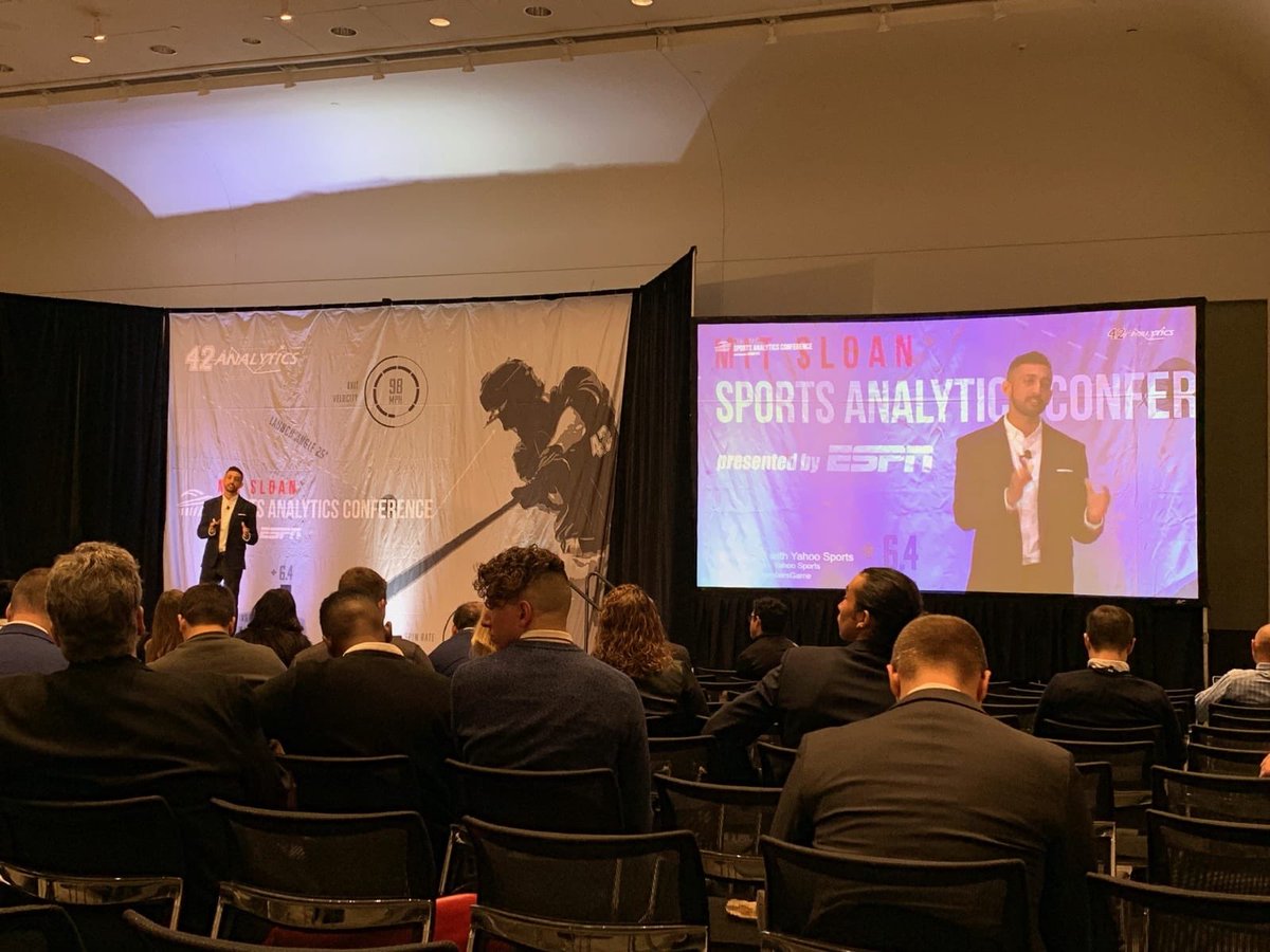 Had a great time presenting at @SloanSportsConf hope to do it again in the future! #SSAC19 #ANumbersGame