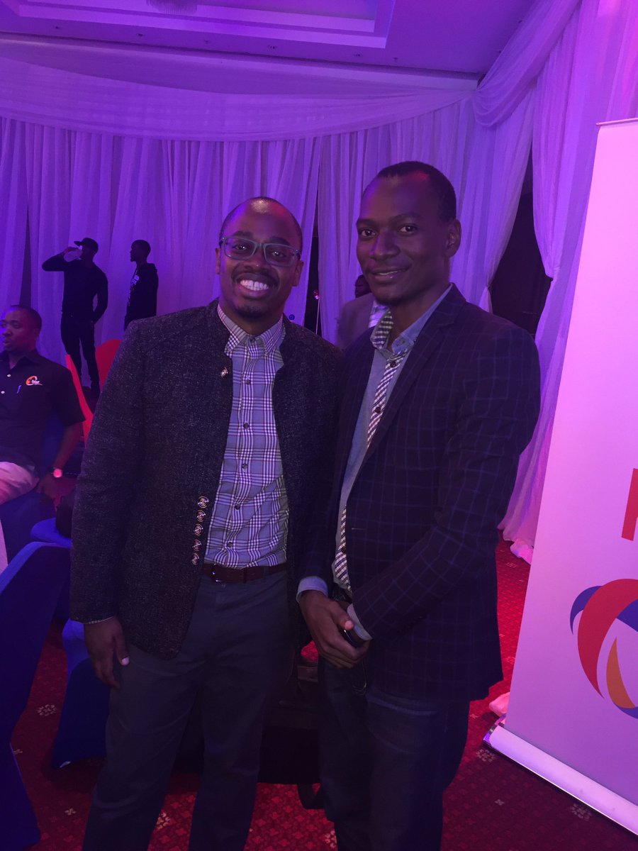 DrAhimbisibweP's tweet photo. About yesterday, #TotalStartupperUG
Shared a moment with a fellow doctorprenuer @Davisthedoc MD TMCG. 😊 https://t.co/DXdxZsyLcG