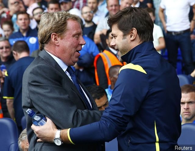 Happy birthday to gaffers past and present - Harry Redknapp and Mauricio Pochettino.    