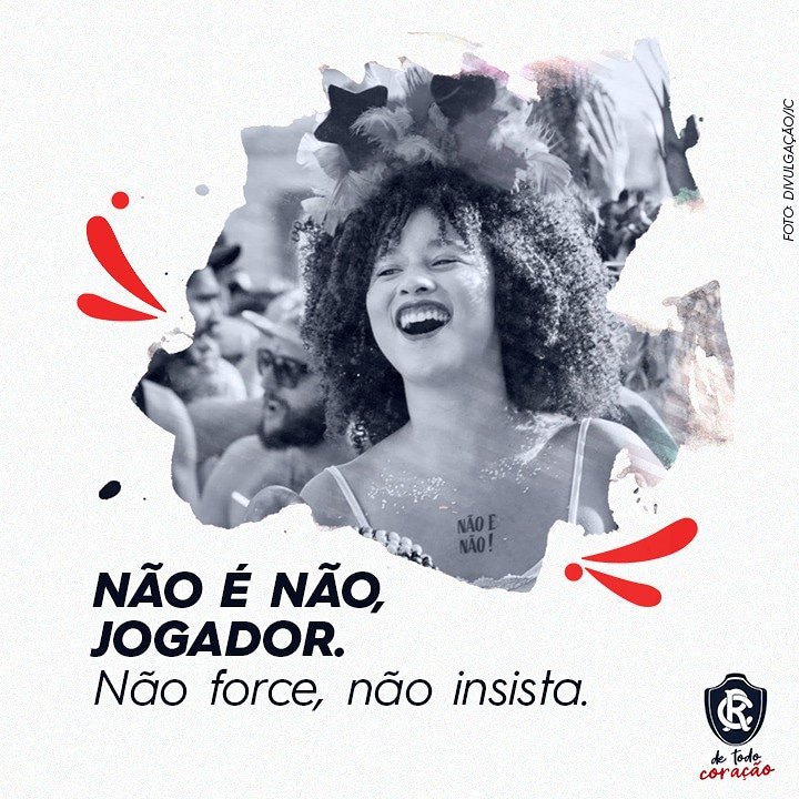 ClubeDoRemo's tweet photo. O juizão apitou, começou o carnaval!

Mas se liga, cuidado para não tomar um cartão vermelho, afinal de contas, o respeito é fundamental e faz parte desse jogo.

#nãoénão #RemoDeTodoCoração https://t.co/lq0HUGOGUA