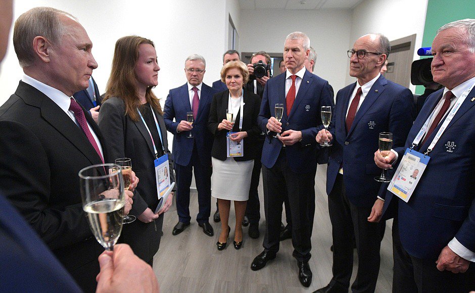 Международный комитет спорта. Визит FISU Матыцина зима. Открытие зимней Универсиады 2023. Награда производителя 2023.