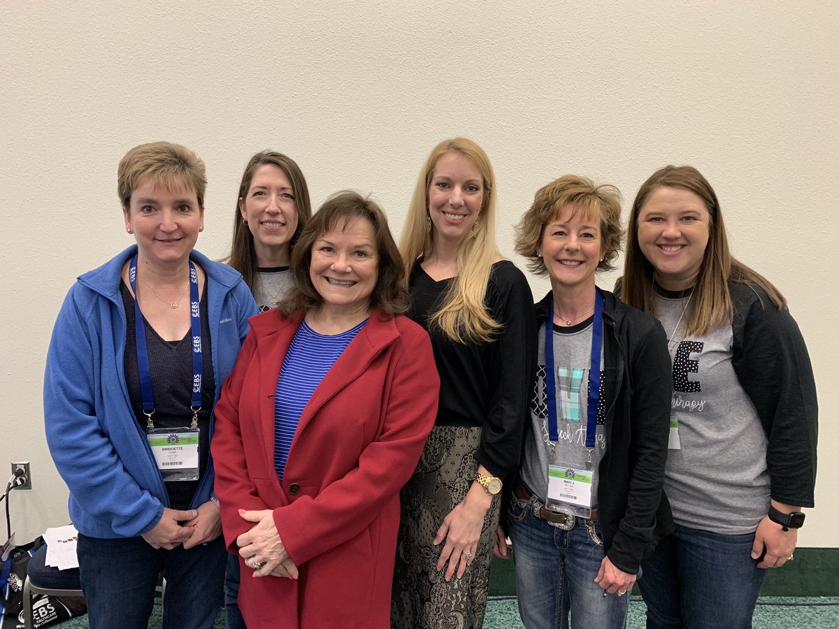 Slp’s supporting SLP’s at TSHA! <a href="/katyisd/">Katy ISD</a> @KatyISDSPED #TSHA2019
